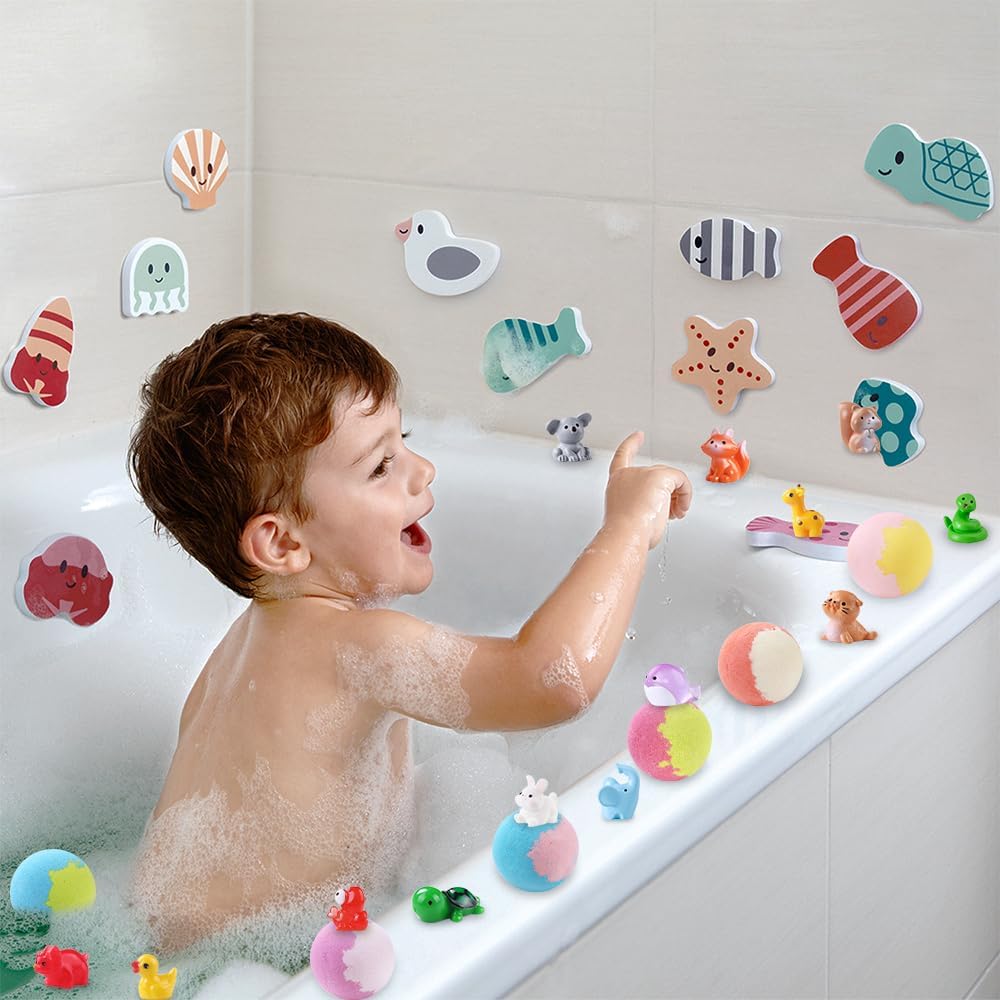 20pcs Bath Bombs with Surprise Inside Bath Bombs